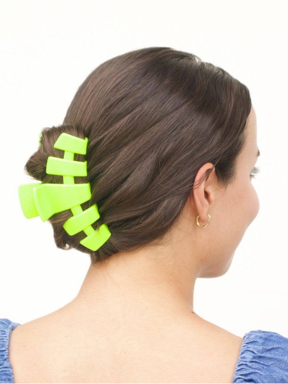 TELETIES - Classic Hair Clip | Large | Summer Brights